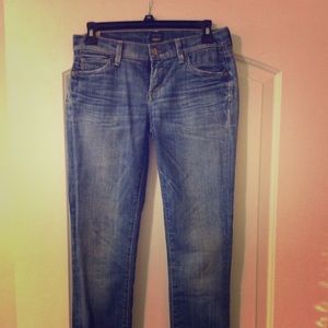 Citizen Ava low rise straight leg jeans